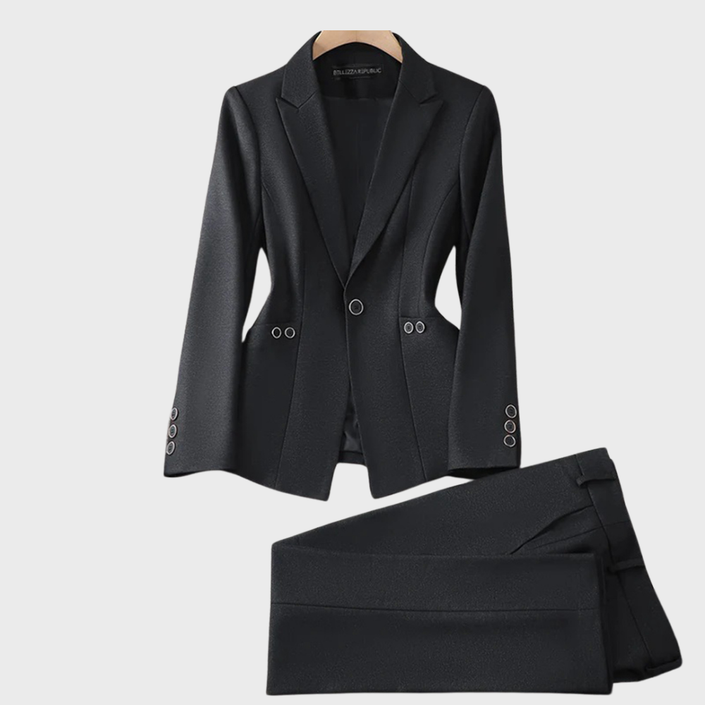 Laura - Elegante blazer en broek set