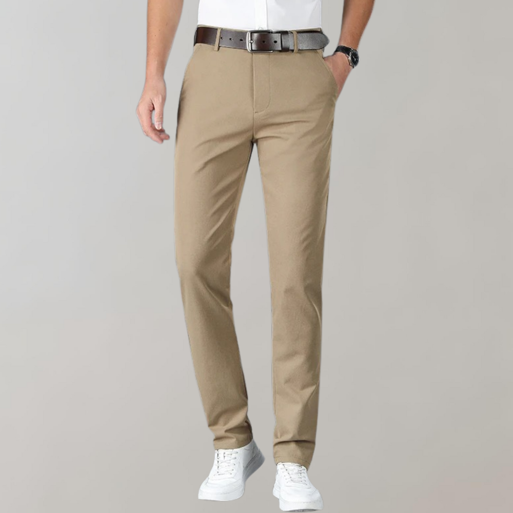 Slimme casual chino broek