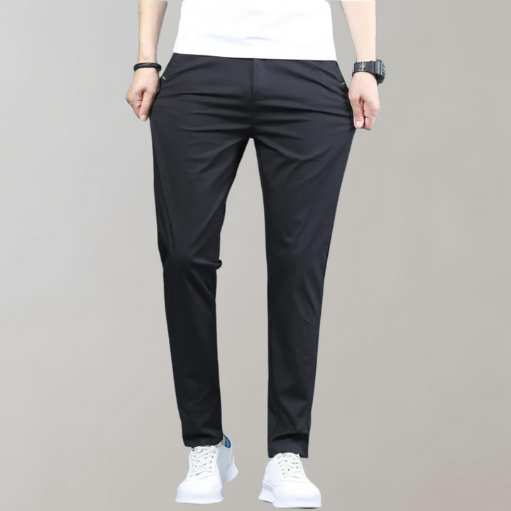 Stretch taille chino broek