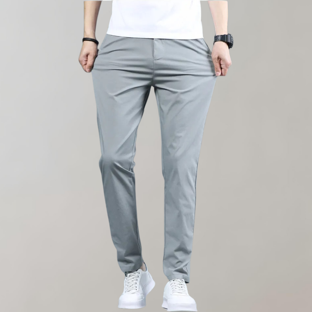 Stretch taille chino broek