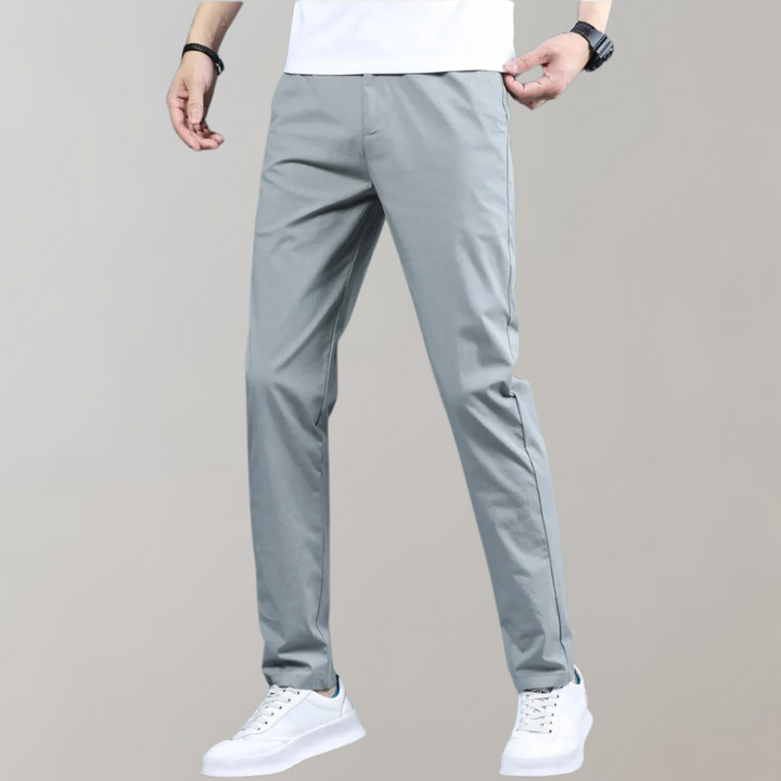 Stretch taille chino broek