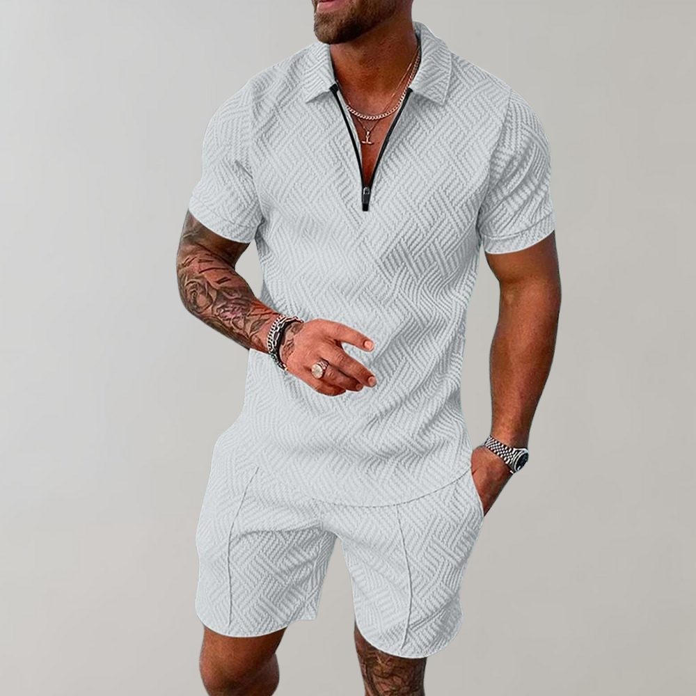 Polo en shorts zomerset voor heren