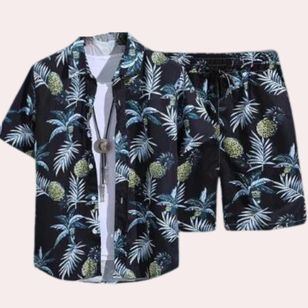 Hawaiian zomerset voor mannen