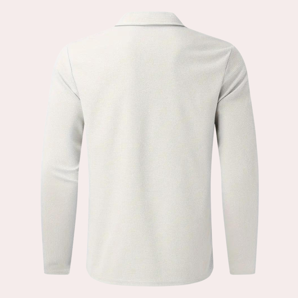 Casual pullover met v-hals voor heren