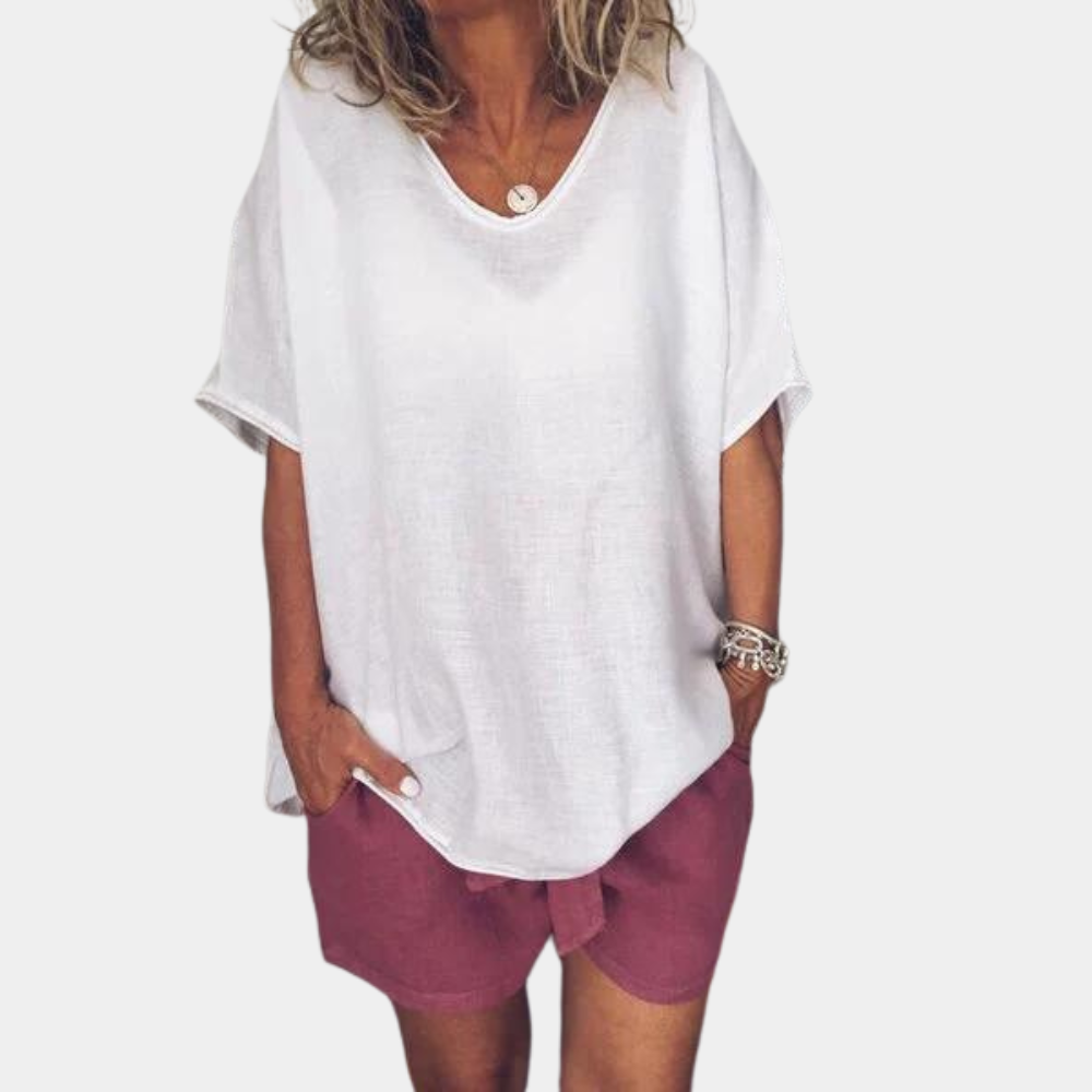 Comfortabel en oversized T-shirt voor dames