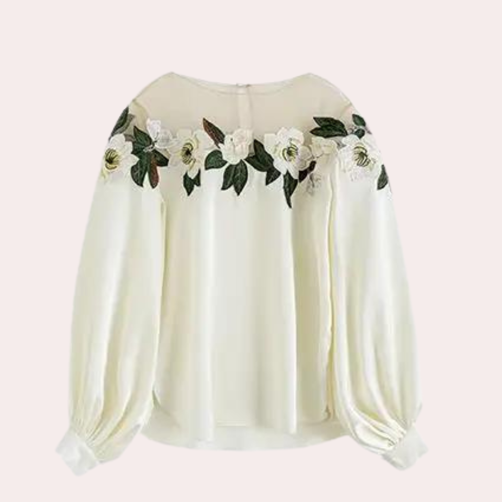 Bonnie - Elegante gebloemde damesblouse