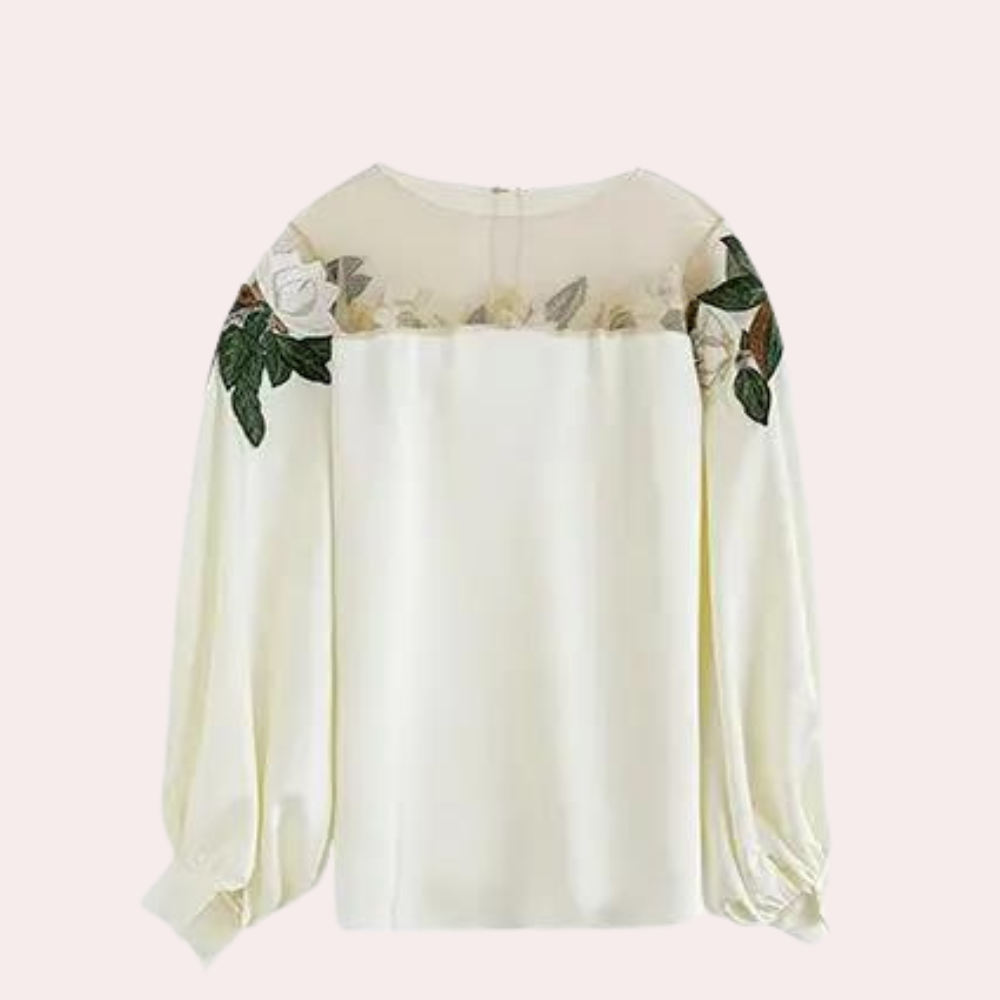 Bonnie - Elegante gebloemde damesblouse