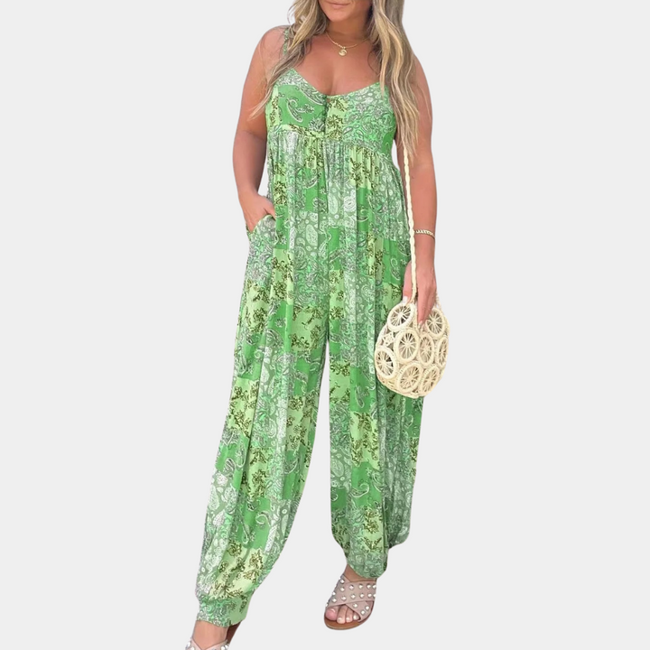 Dames jumpsuit in boho-stijl