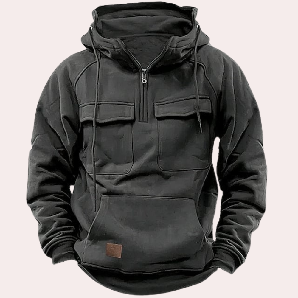 Elegante winter hoodie voor heren