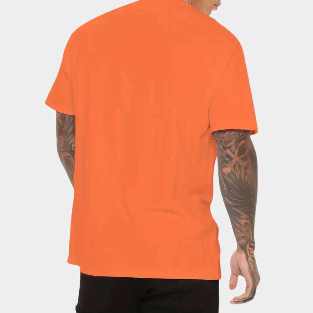 Stijlvol oranje t-shirt