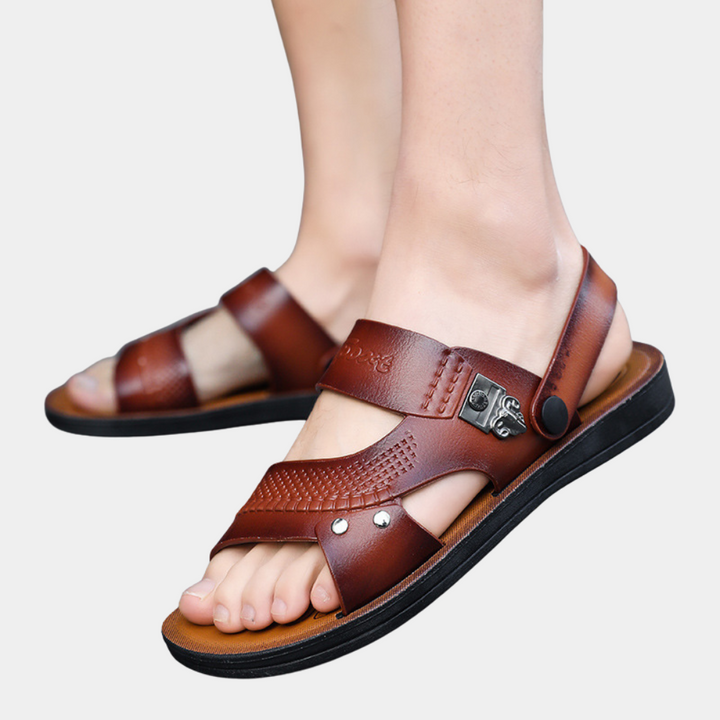 Casual herensandalen