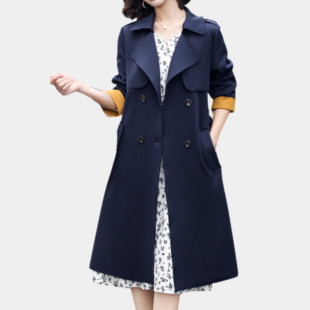 Wilfreda - Elegante trenchcoat voor dames