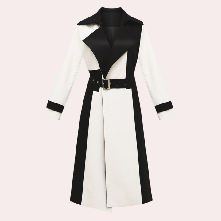 Elegante dames trenchcoat met riem