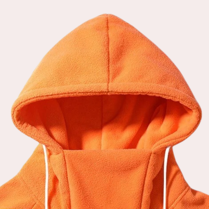 Oversized warme hoodie voor heren