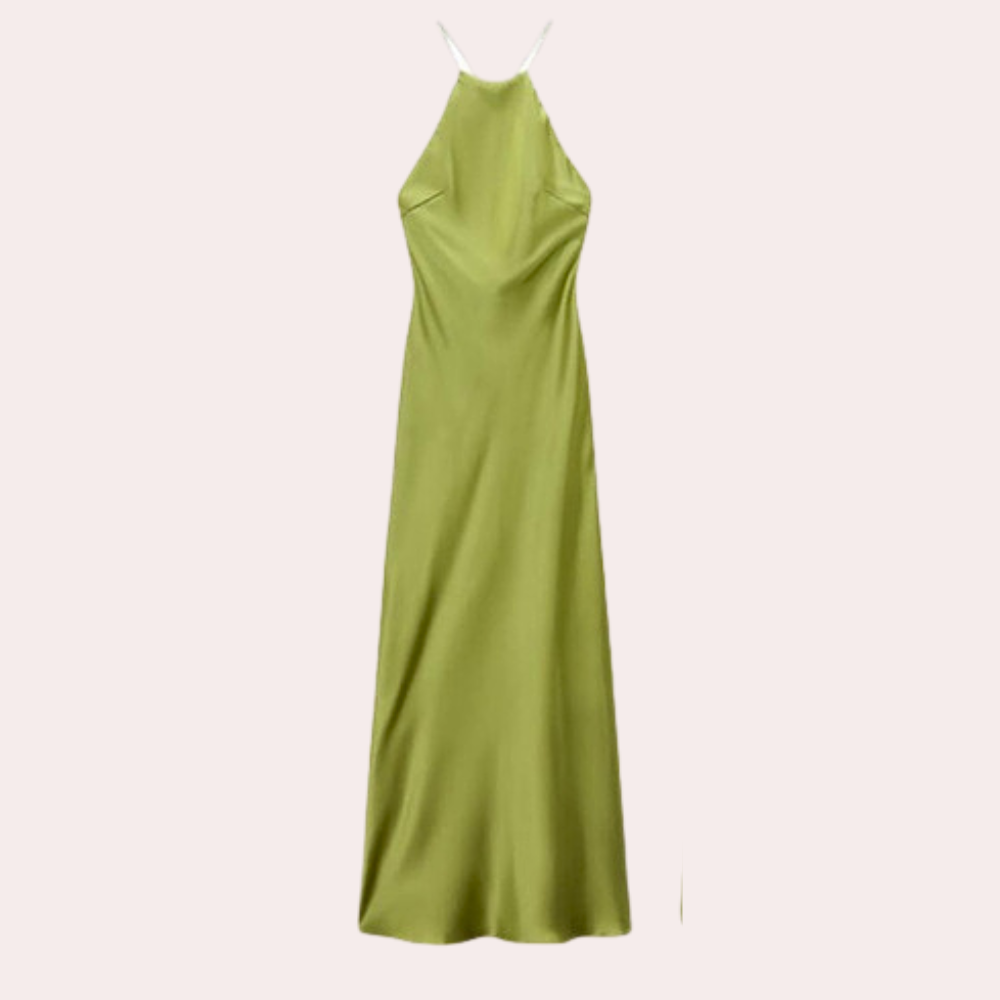 Mouwloze maxi-jurk voor dames