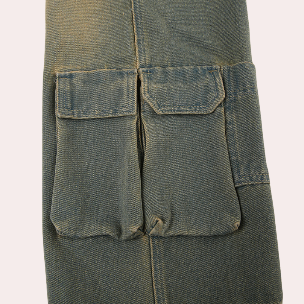 Oversized cargojeans voor dames