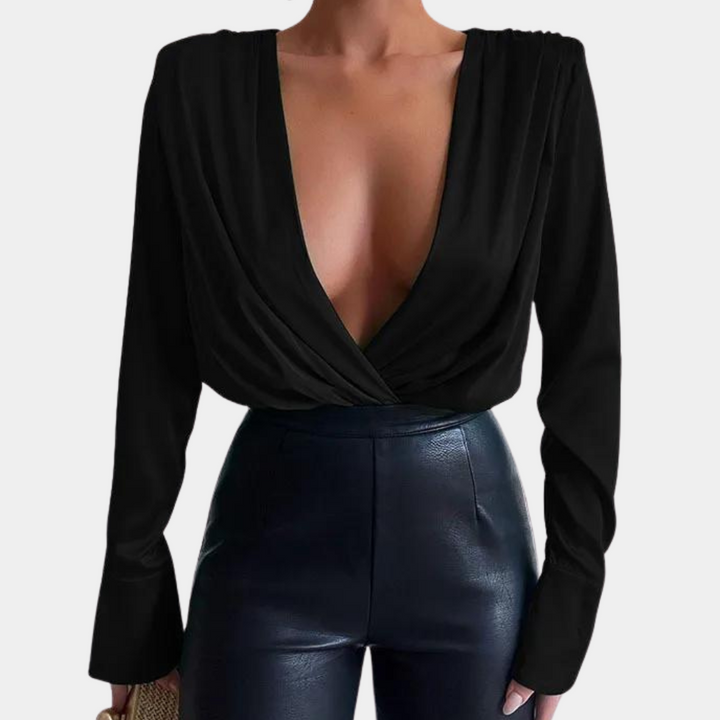 Stijlvolle damesblouse met lange mouwen