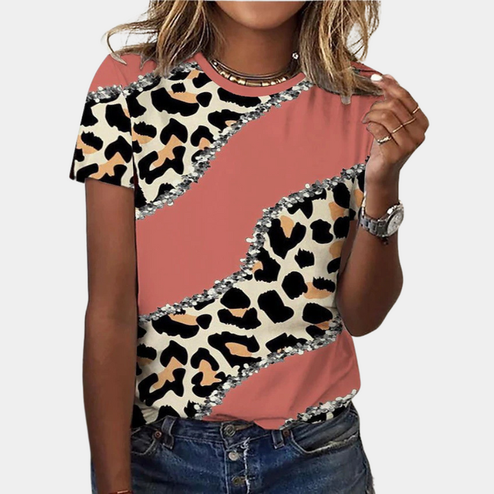 Florinda - Zomers Shirt voor Vrouwen met Frisse Look