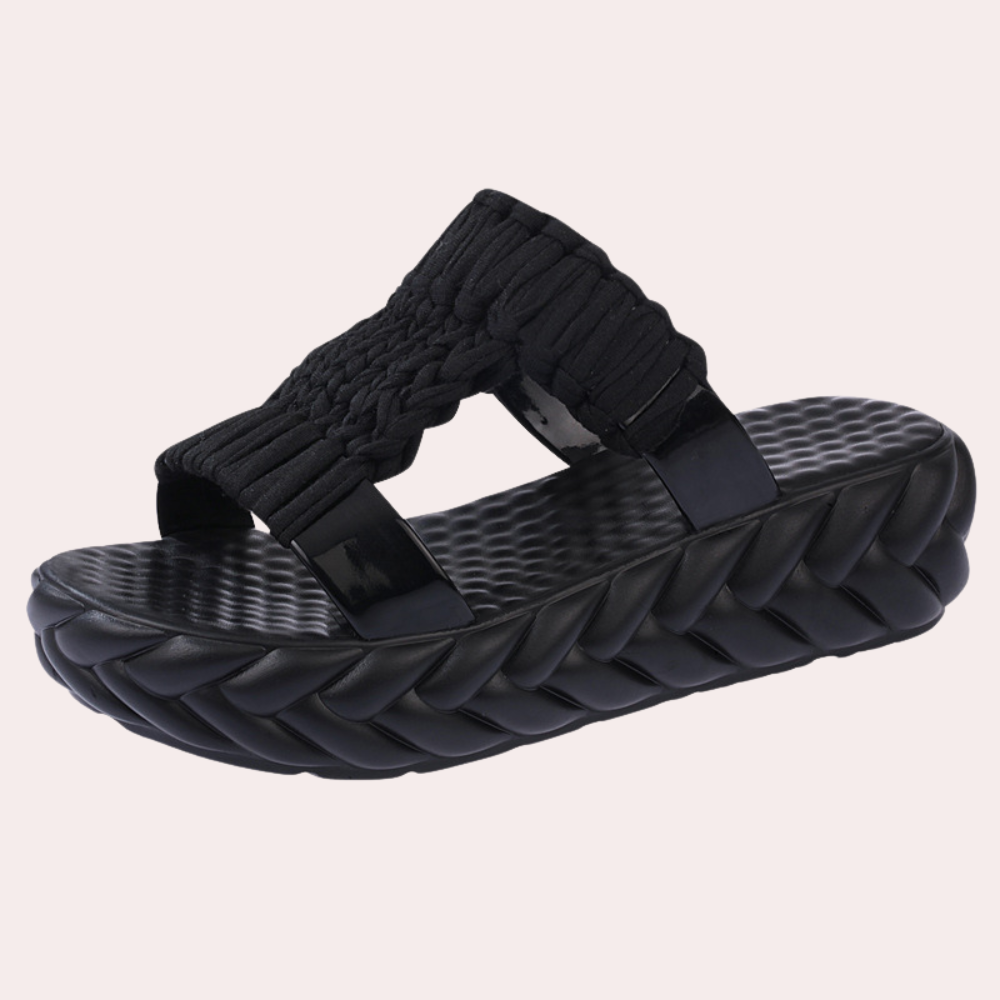 Lia - Veelzijdige en comfortabele vlecht sandalen voor de zomer