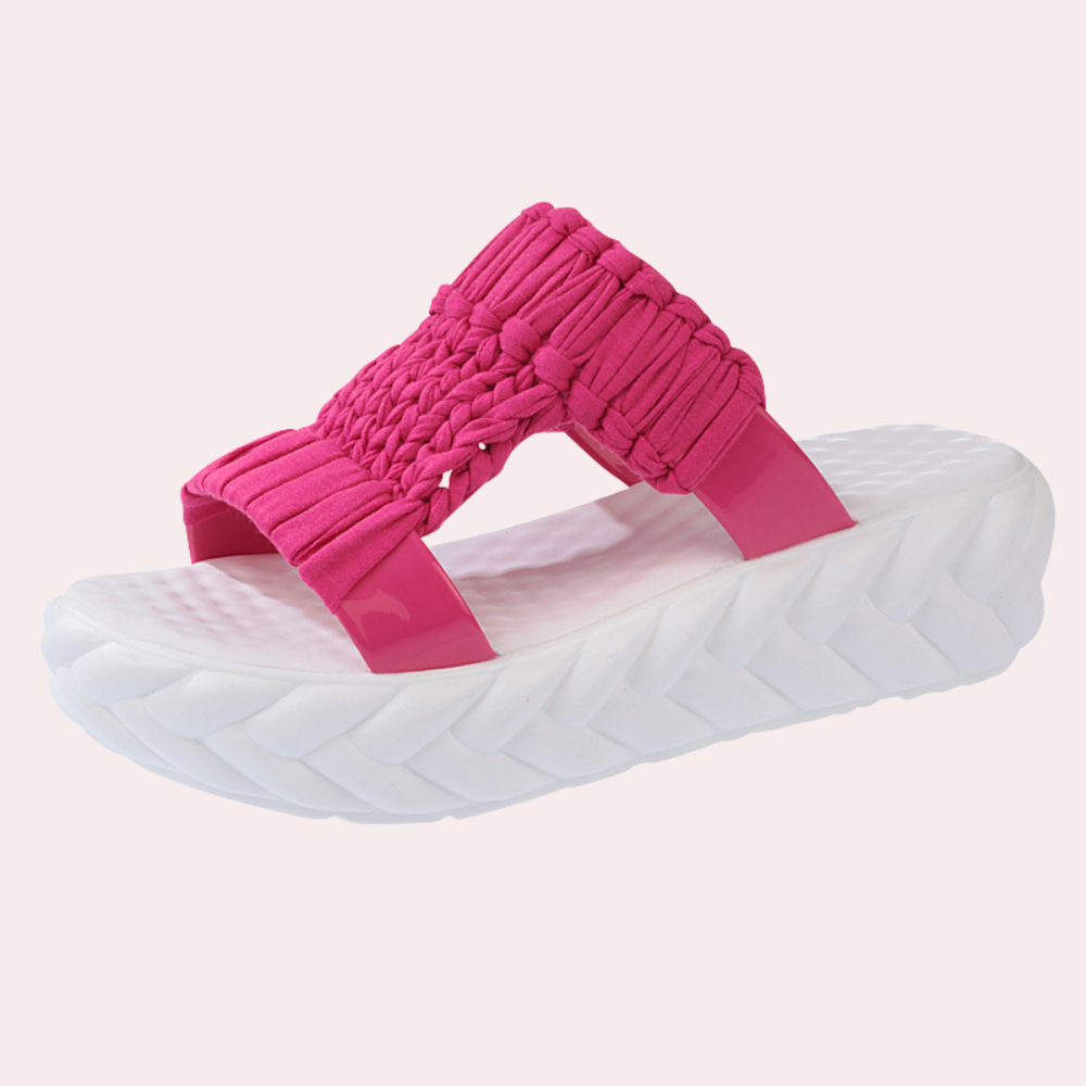 Lia - Veelzijdige en comfortabele vlecht sandalen voor de zomer