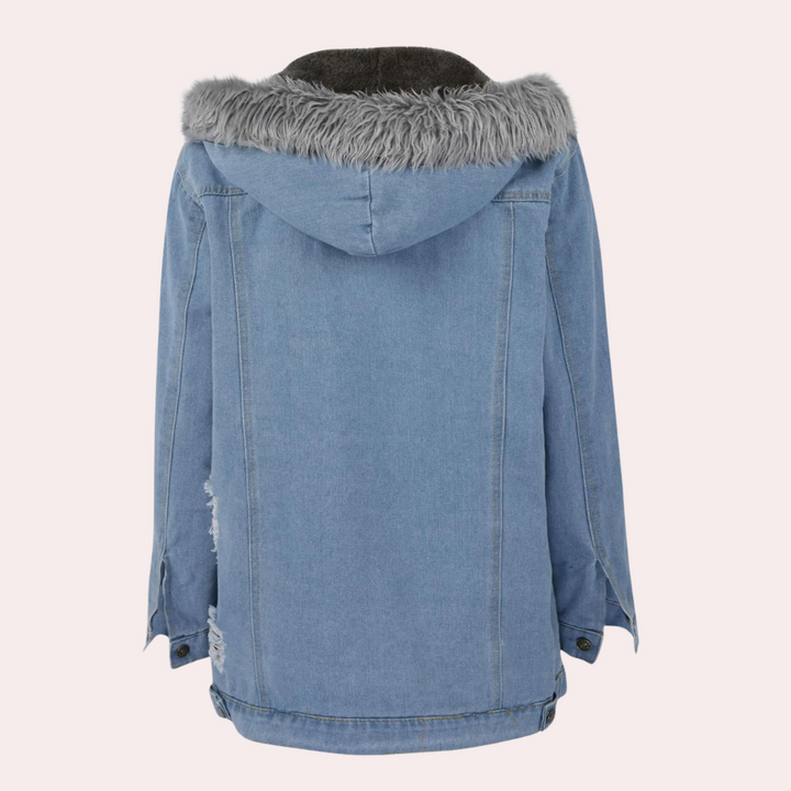 Monika - Casual denim jas voor dames