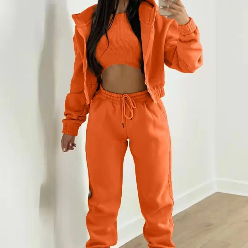 Bella - Trendy 3-delige damesoutfit