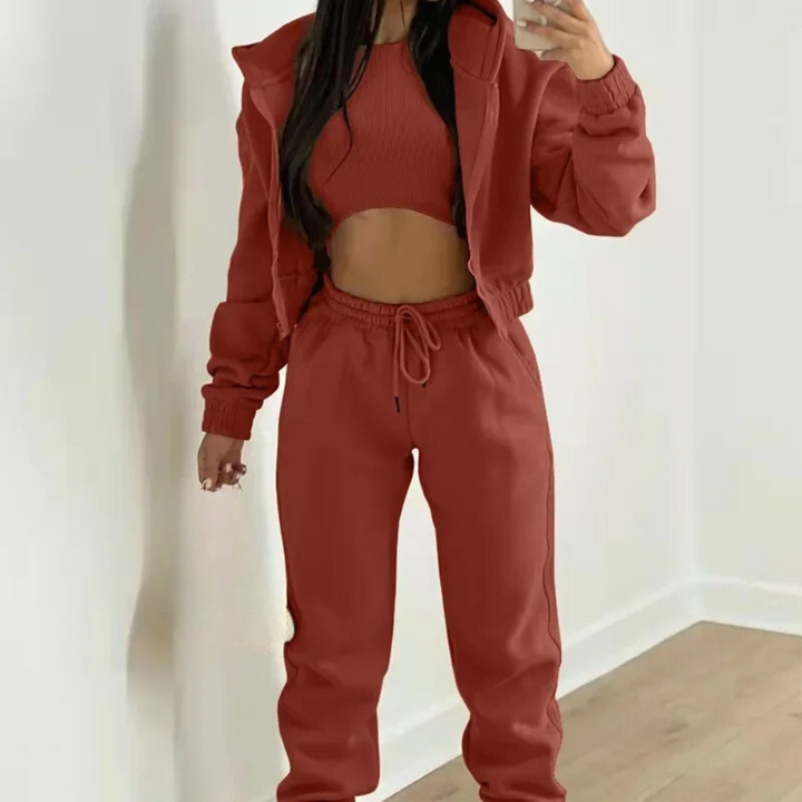 Bella - Trendy 3-delige damesoutfit