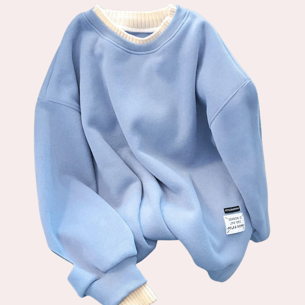 Joana - Eenvoudig Oversized Dames Sweatshirt