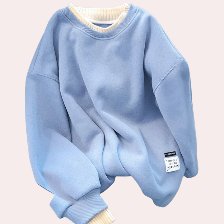 Joana - Eenvoudig Oversized Dames Sweatshirt