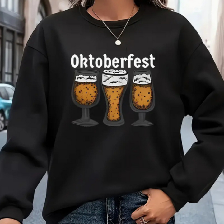 Agapi - Knus Oktoberfest-sweatshirt voor dames