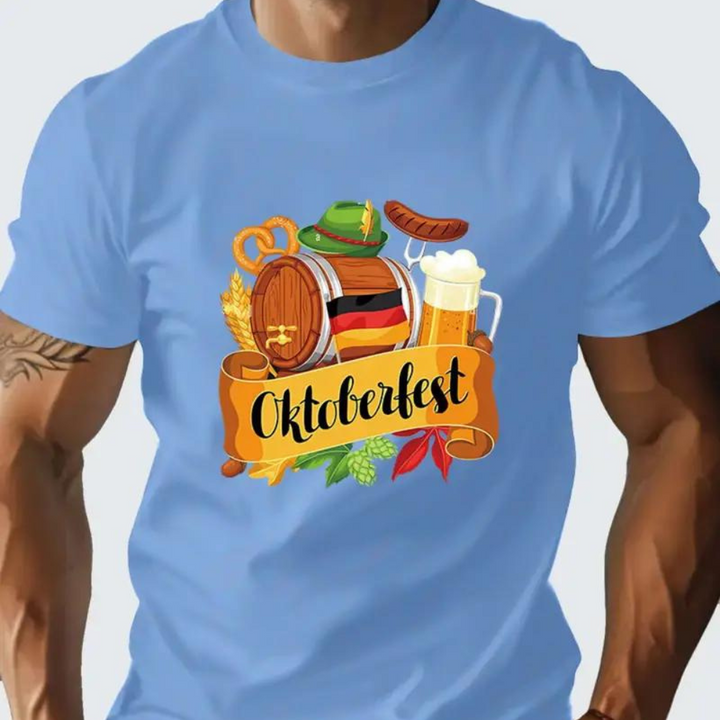 Frederic - Modieus Oktoberfest t-shirt voor heren