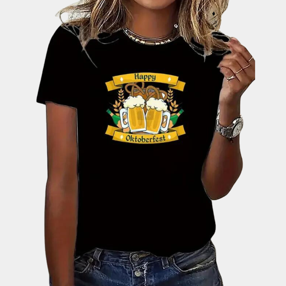 Marilena - Casual Oktoberfest Evenement Shirt voor Dames