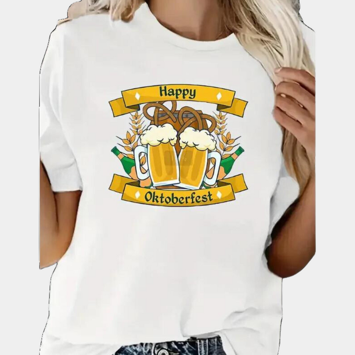 Marilena - Casual Oktoberfest Evenement Shirt voor Dames