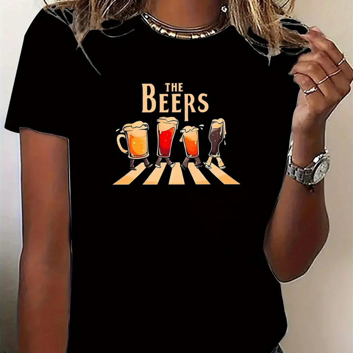 Noor - Klassieke Oktoberfest biermars t-shirt voor dames