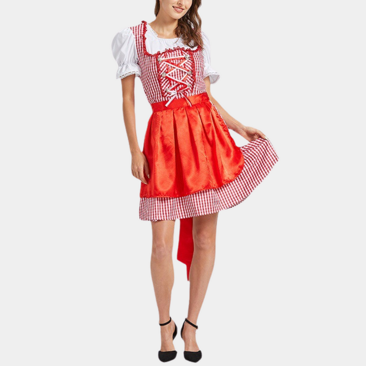 Rowena - Retro Oktoberfest Dirndl Jurk voor dames