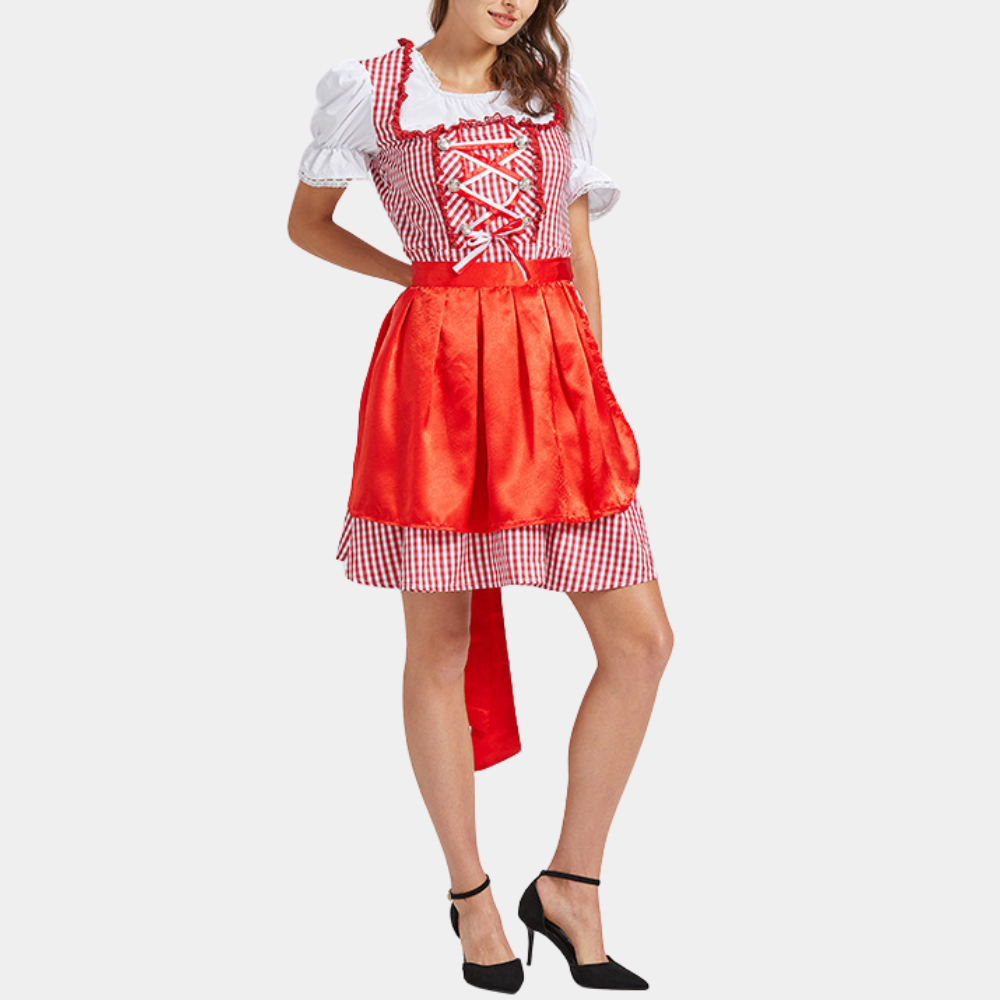 Rowena - Retro Oktoberfest Dirndl Jurk voor dames