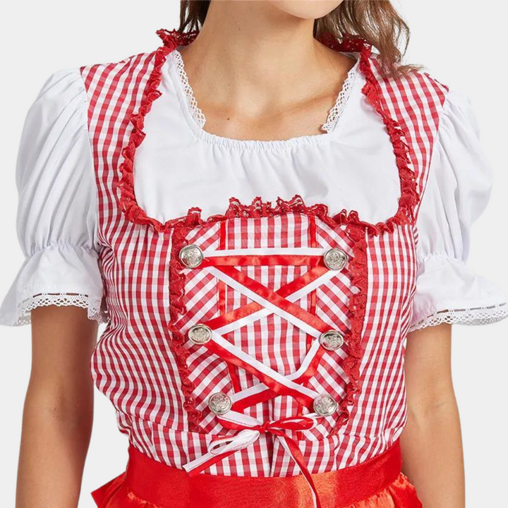 Rowena - Retro Oktoberfest Dirndl Jurk voor dames