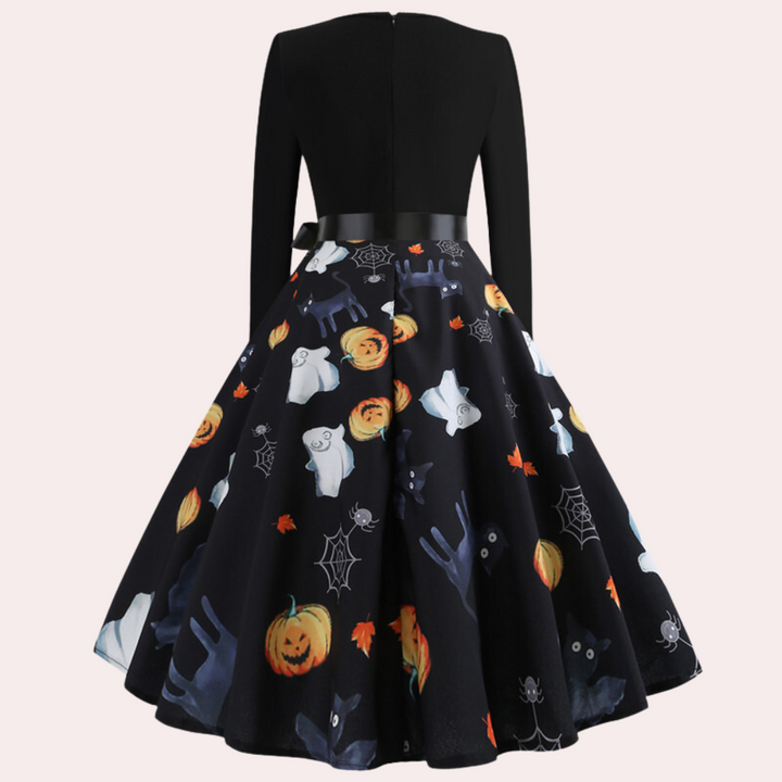 Armina - Halloween Charme Pompoenjurk voor Dames