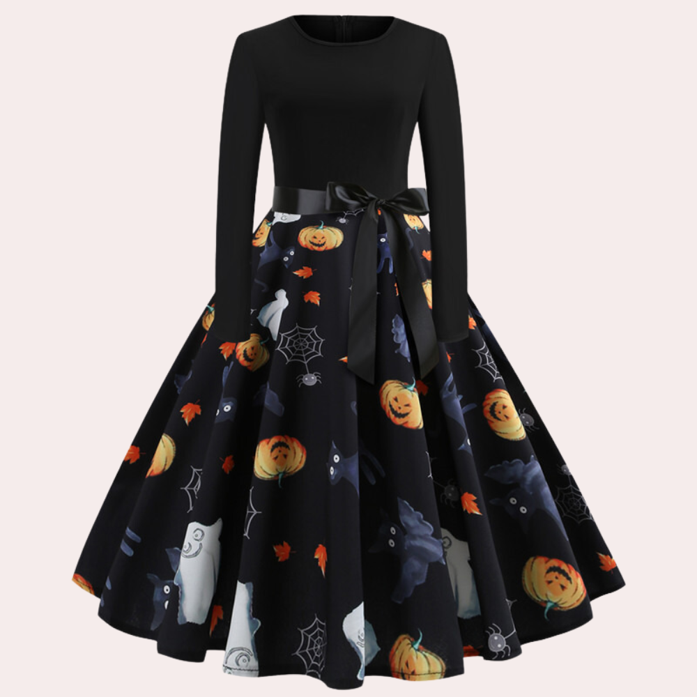 Armina - Halloween Charme Pompoenjurk voor Dames