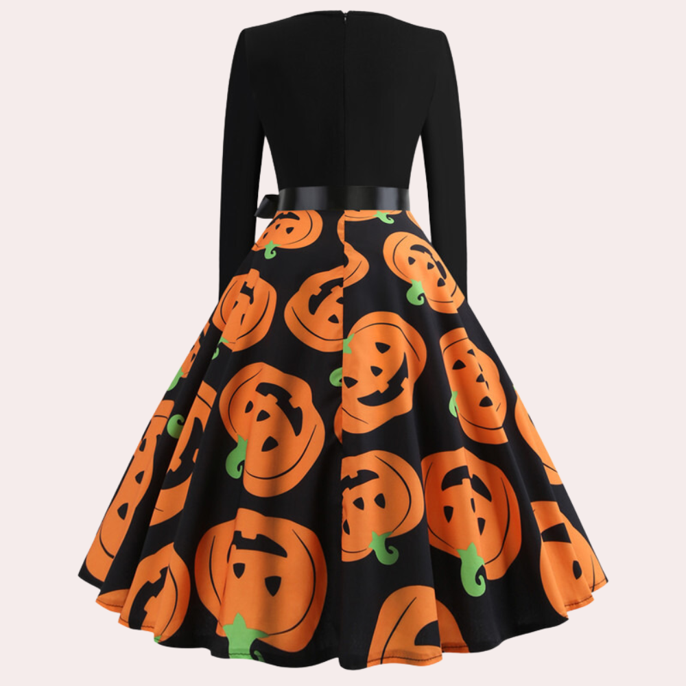 Armina - Halloween Charme Pompoenjurk voor Dames