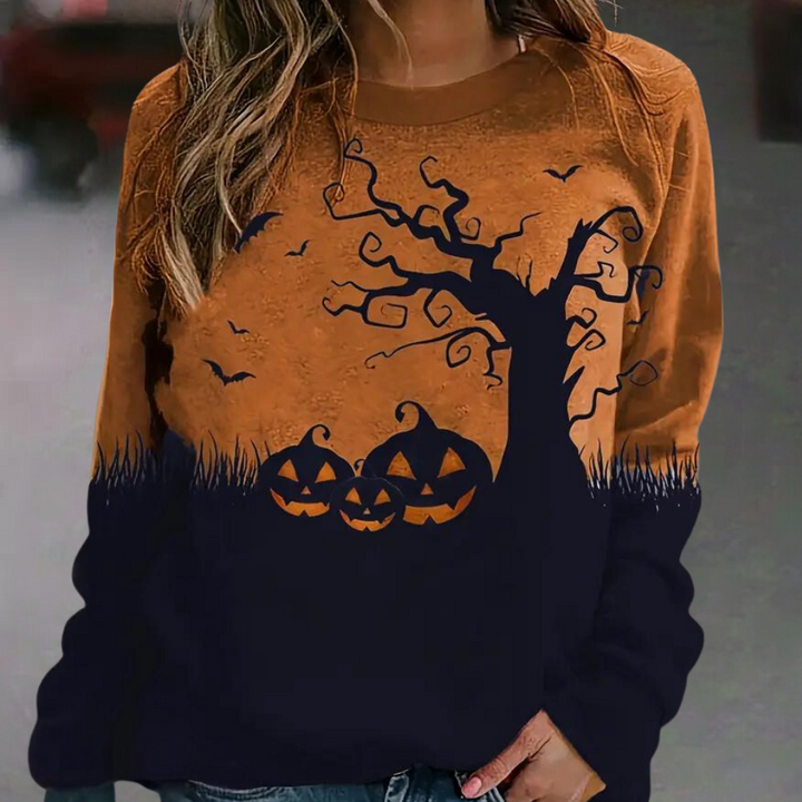 Elza - Stijlvol sweatshirt halloween voor dames