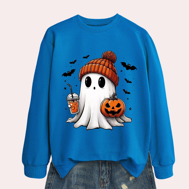 Cintia - Stijlvol Halloween-sweatshirt voor dames