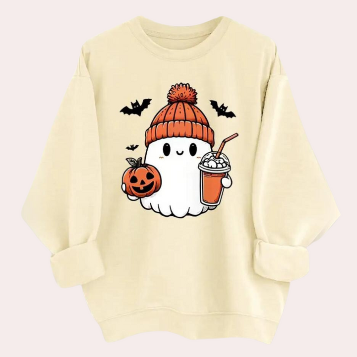 Dominika - Spookachtige Pret Dames Sweatshirt