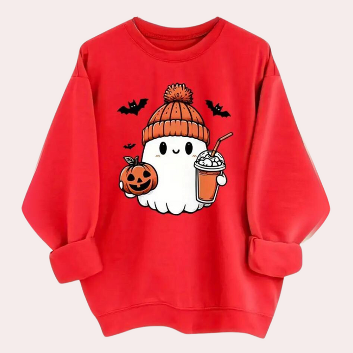 Dominika - Spookachtige Pret Dames Sweatshirt