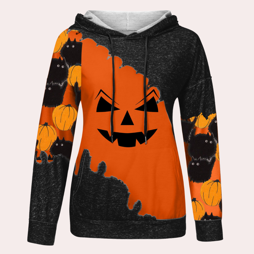 Elizabet - Trendy Halloween Sweatshirt voor dames