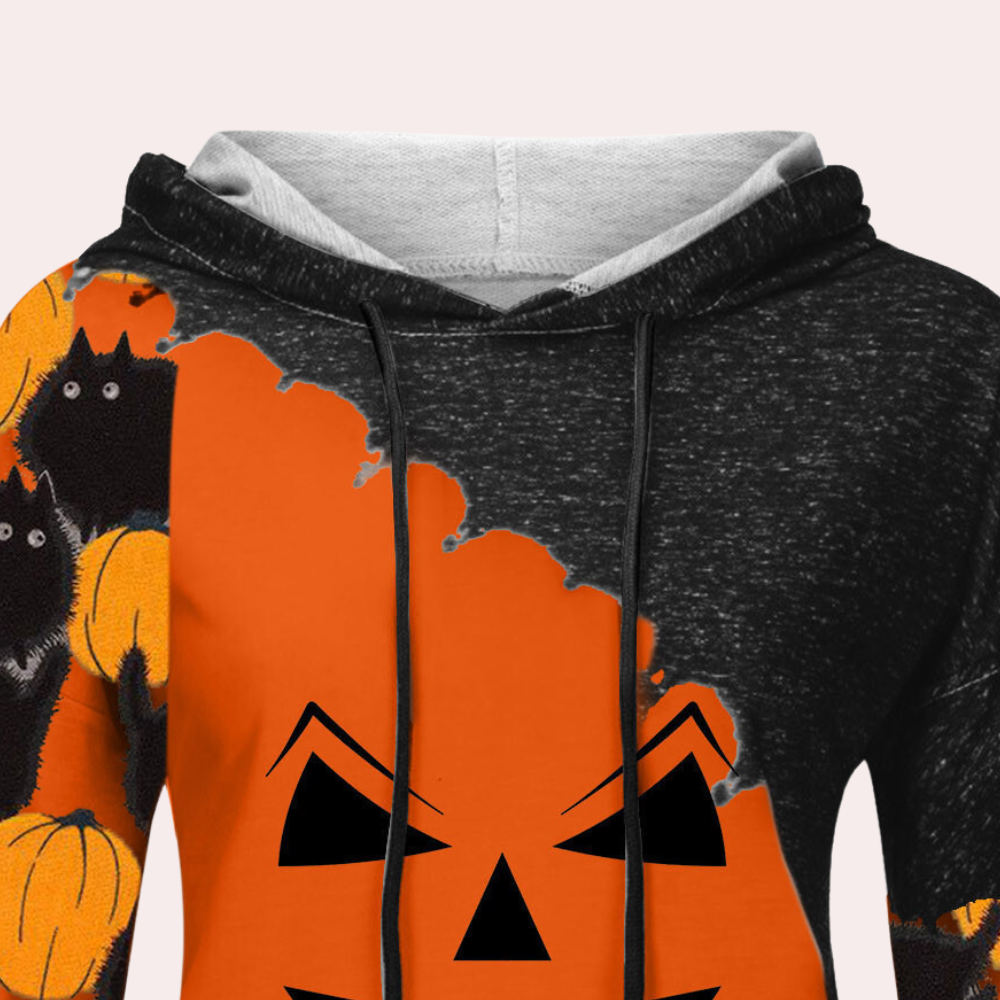 Elizabet - Trendy Halloween Sweatshirt voor dames