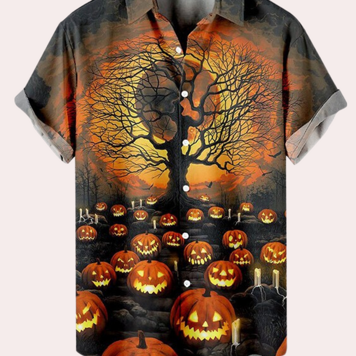 Vilmos - Comfortabel Halloween T-shirt voor mannen