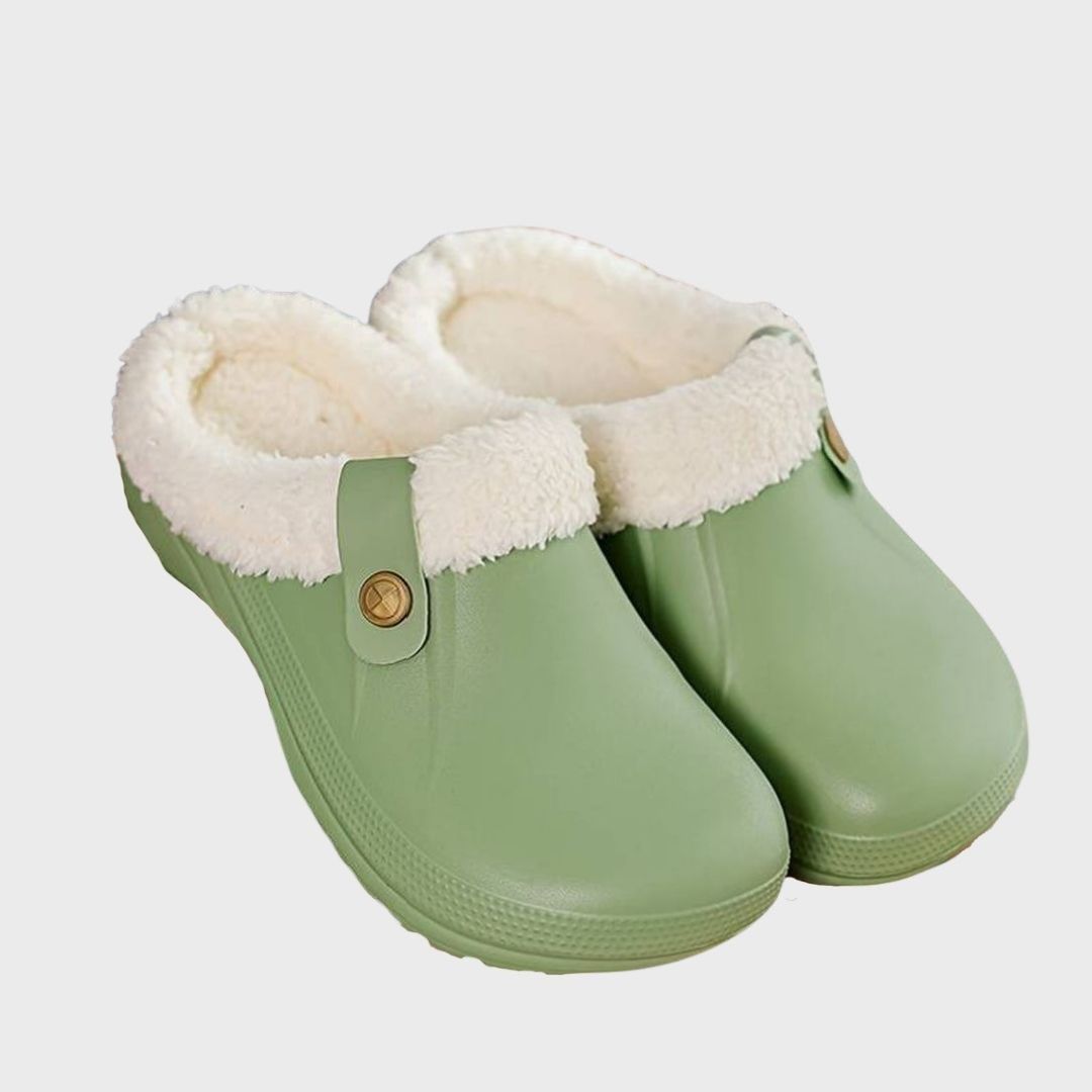 Warme heren pantoffels met lage instap