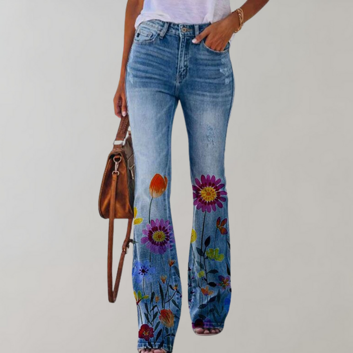 Flare broek voor dames