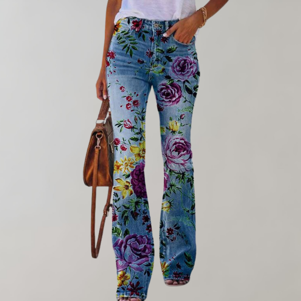 Flare broek voor dames